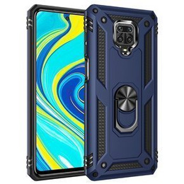 Pancéřové pouzdro pro Xiaomi Redmi Note 9S / 9 Pro, Nox Case Ring, námořnicky modré