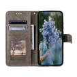 Klopové pouzdro pro Xiaomi Redmi Note 13 Pro 4G / Xiaomi Redmi Note 14S / Xiaomi Poco M6 Pro 4G, Mandala, šedé