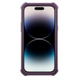 Pancéřové pouzdro pro iPhone 14 Pro Max, Dexnor Full Body, fialové