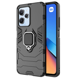 Pouzdro pro Xiaomi Redmi 12, Kickstand Ring, černé