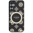 Pouzdro GUESS Magnetic IML Peony pro Samsung Galaxy S25