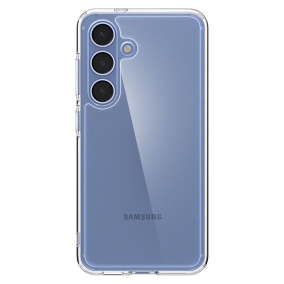 Pouzdro Spigen pro Samsung Galaxy S25, Ultra Hybrid, průhledné + 9H tvrzené sklo