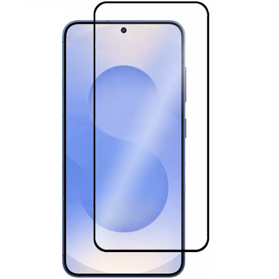 3D tvrzené sklo pro Samsung Galaxy S25+, černý rámeček