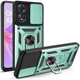 Pouzdro pro Oppo A78 5G, CamShield Slide, zelený