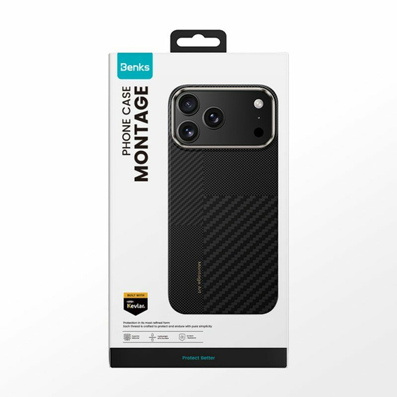 Pouzdro Benks Montage Magnetic Armor Air Kevlar MB70 pro iPhone 17 Pro Max