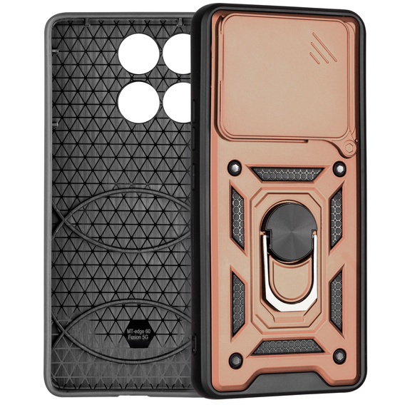 Pouzdro pro Motorola Edge 60 / 60 Fusion, CamShield Slide, růžové