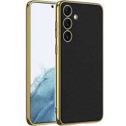 Pouzdro pro Samsung Galaxy S24, GKK Leather, černé