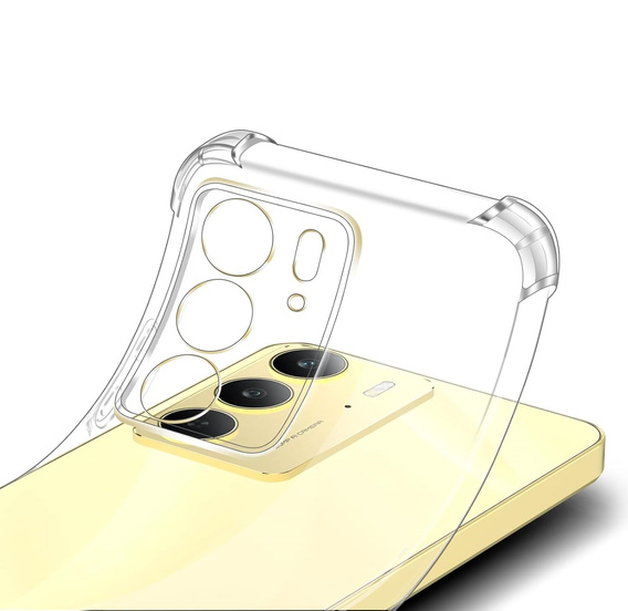 Pouzdro pro Realme 14X / Realme C75, Dropproof, průhledné