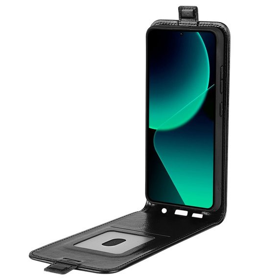 Klopové pouzdro pro Xiaomi 13T / 13T Pro, Flip, černé