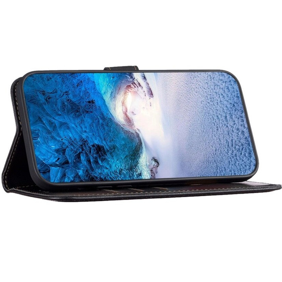 Klopové pouzdro pro Samsung Galaxy A55 5G,BINFEN Wallet, černé