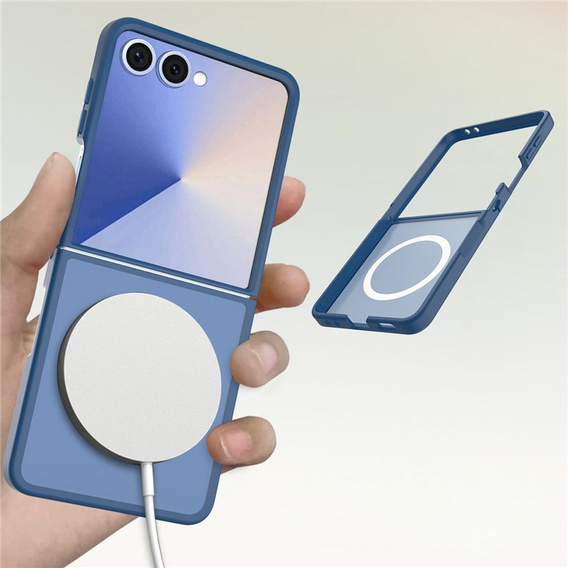 Pouzdro s MagSafe - hybridní pouzdro matné pro Samsung Galaxy Z Flip7