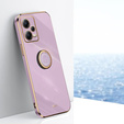 Pouzdro pro POCO X5 Pro 5G, Electro Ring, fialové