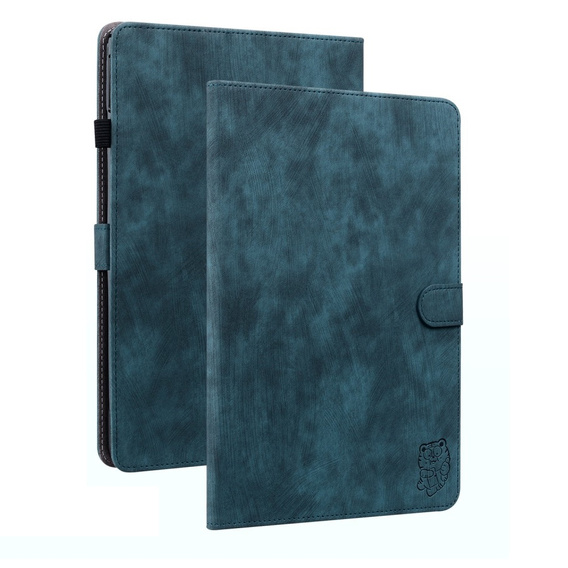 Pouzdro pro Samsung Galaxy Tab S9, Wallet Pen Slot, modré