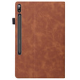 Pouzdro pro Samsung Galaxy Tab S10 FE+ Plus, Classic, s prostorem pro stylus, černé