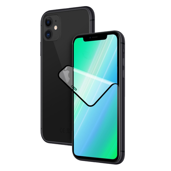 2x keramické hybridní sklo ERBORD pro iPhone X/XS/11 Pro