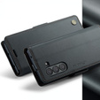 Flipové pouzdro CASEME pro Samsung Galaxy Z Fold6 5G, Litchi Wallet, černé