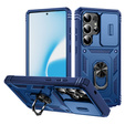 Pouzdro pro Samsung Galaxy S25 Ultra, KickStand Camera Lens, modré