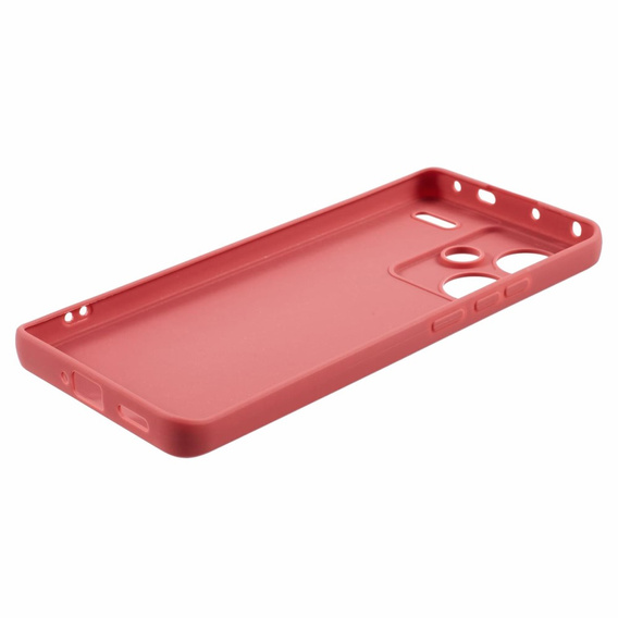 Pouzdro pro Xiaomi Redmi Note 13 Pro+, Silicone Lite, červené