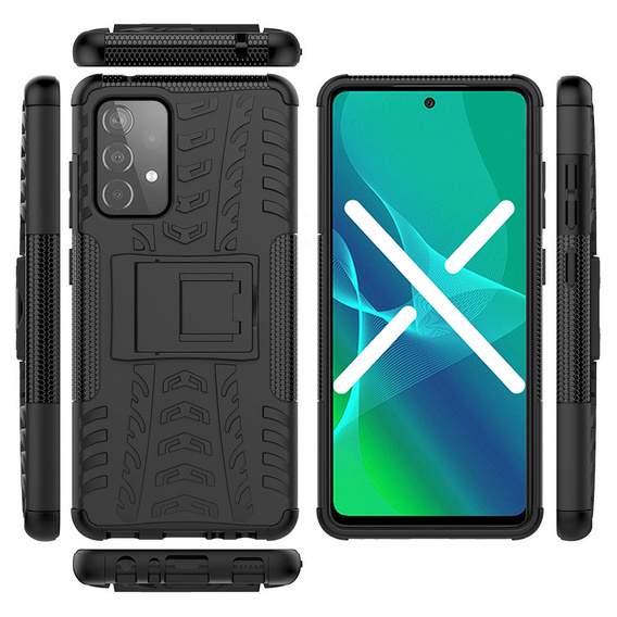 Pouzdro pro Samsung Galaxy A32 4G, Tire Armor, černé