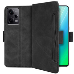 Klopové pouzdro pro Xiaomi Redmi Note 12 Pro+ 5G, Card Slot, černé