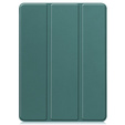 Pouzdro pro iPad Pro 11" 2024 (5 gen.), Smartcase s prostorem pro stylus, zelené