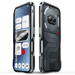 Pouzdro LUPHIE pro Nothing Phone 2a / 2a Plus, Armor Bumper, černé