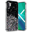 Pouzdro pro Samsung Galaxy Note 10 Plus, Glittery, černé