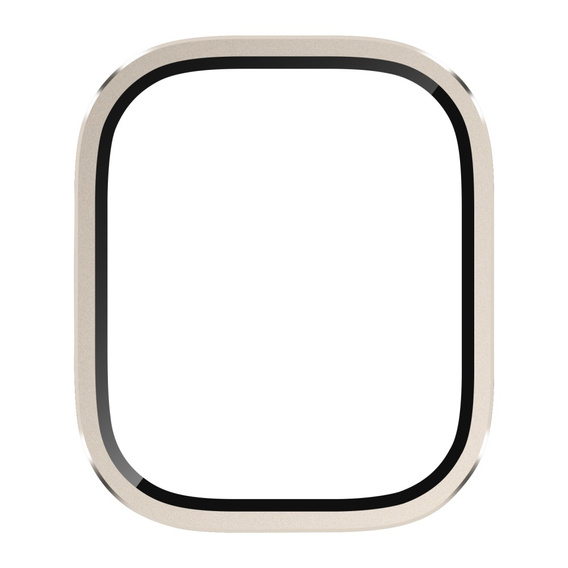 Szkło z ramką do Apple Watch Ultra 49mm, Złote