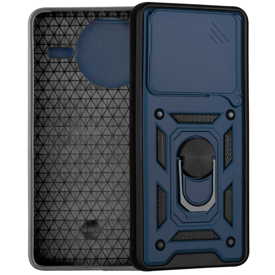 Pouzdro pro Xiaomi Poco F7 Pro, CamShield Slide, modré