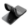 Pouzdro pro Samsung Galaxy S25, Ripple Kickstand, pro MagSafe, černé