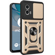 Pouzdro pro Motorola Moto G53 5G, CamShield Slide, zlaté