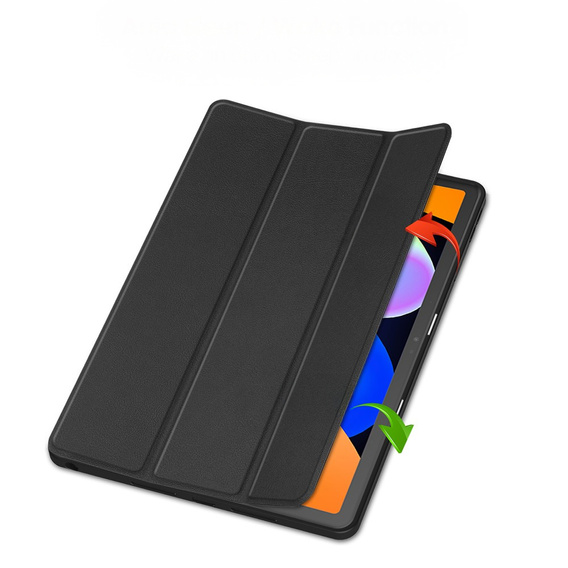 Pouzdro pro Lenovo Idea Tab 11" 2025 TB336FU TB336ZU, stojánek, Smartcase s držákem stylusu, černé