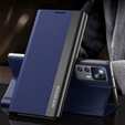 Klopové pouzdro pro Xiaomi 12T / 12T Pro, Side Magnetic, námořnicky modré