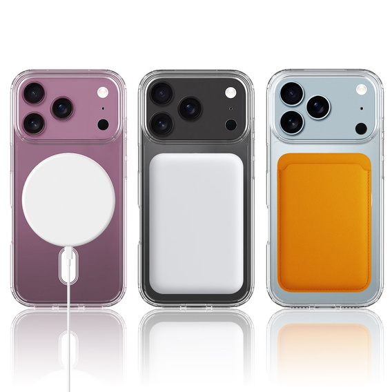 Magnetické pouzdro TPU + akryl pro iPhone 17 Pro Max