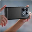 Pouzdro pro Infinix Note 40 Pro Plus, Carbon, černé