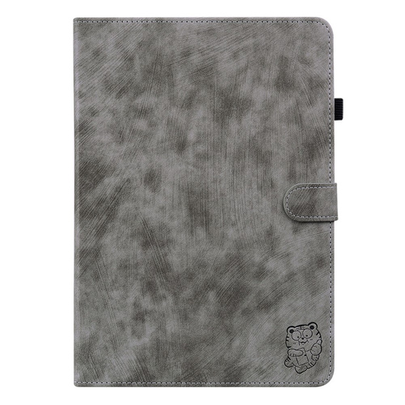 Pouzdro pro Xiaomi Pad 6, Wallet Pen Slot, šedé