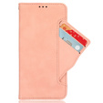 Klopové pouzdro pro Oppo A80, Card Slot, růžové