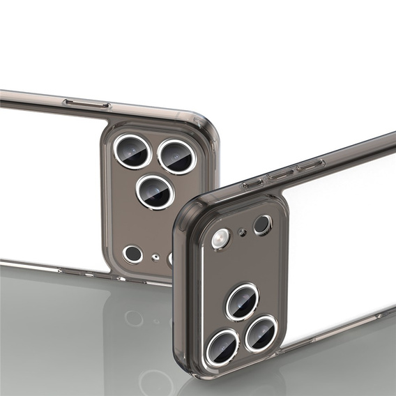 Silikonové pouzdro s pevnou zadní stranou pro iPhone 17 Pro