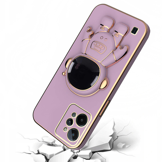 Pouzdro pro Realme C31, Astronaut, fialové