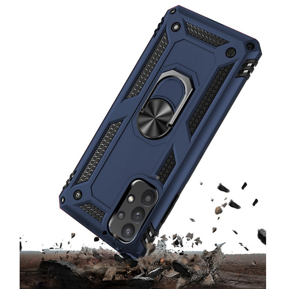 Pancéřové pouzdro pro Samsung Galaxy A72 5G, Nox Case Ring, modré