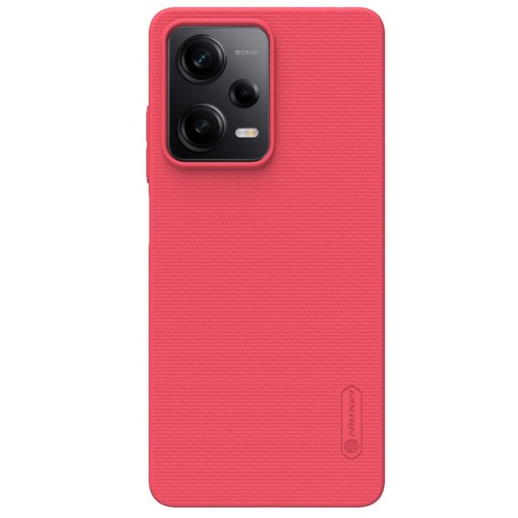 Pouzdro NILLKIN pro Xiaomi Poco X5 Pro 5G, Super Frosted Shield Case, červené