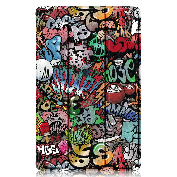 Pouzdro pro Huawei MatePad SE 10.4 2022, Smartcase, graffiti