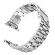 Bransoleta Stainless Segments do Apple Watch 1/2/3/4/5/6/7/8/SE/ULTRA 42/44/45/49MM, Silver