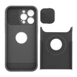 Pouzdro pro iPhone 15 Pro Max, ERBORD MagProtect Slide Camera, černé