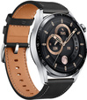 Univerzální kožený řemínek pro hodinky s šířkou uchycení 22 mm, černý