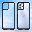 Pouzdro pro Motorola Moto G13 / G23, Fusion Hybrid, transparentní / černé
