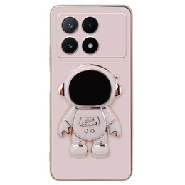 Pouzdro pro Xiaomi Poco X6 Pro 5G, Astronaut, růžové