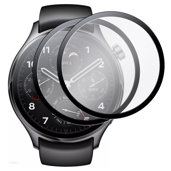2x hybridní sklo ERBORD pro Xiaomi Watch S1 Pro
