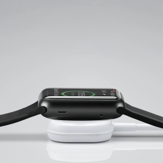 Indukční nabíječka pro Apple Watch, bílá