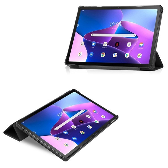 Pouzdro pro Lenovo Tab M10 Plus 10.6 Gen 3 TB-125F TB-128F, Smartcase, černé